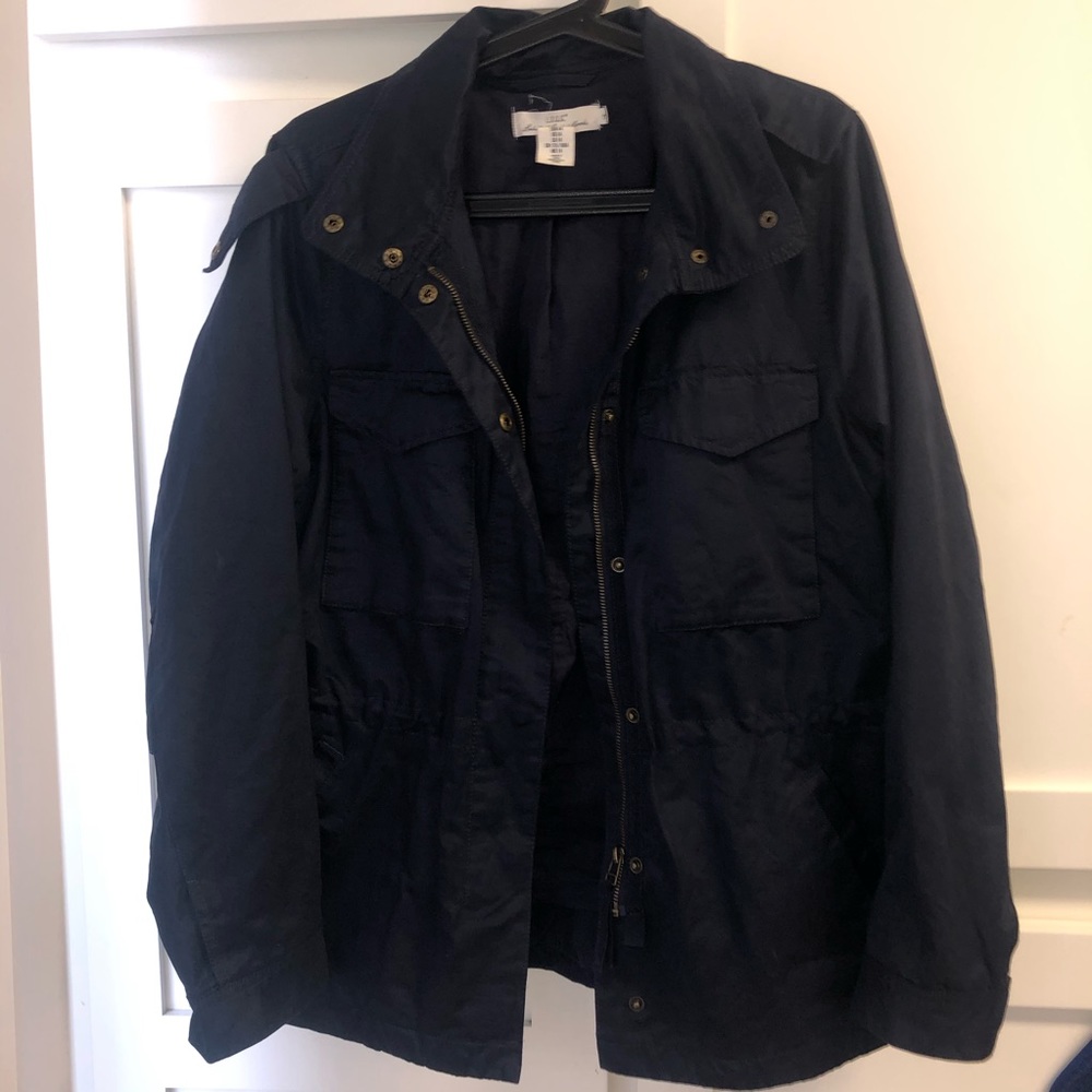 Woman’s Navy blue Cargo Jacket